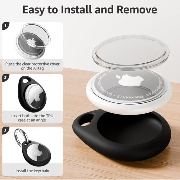 Coach Dog Collar & Apple AirTag Tracker Khaki Chalk Signature C NIB Medium - Picture 13 of 13